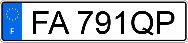 Numer rejestracyjny FA791QP posiada DACIA SANDERO