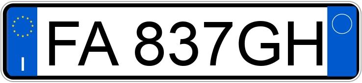 Numer rejestracyjny FA837GH posiada VOLKSWAGEN Polo 5a serie