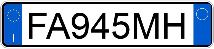 Numer rejestracyjny FA945MH posiada PEUGEOT 208 1o serie