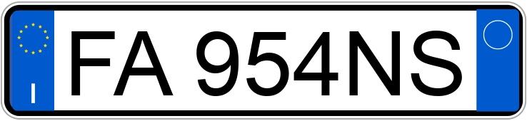 Numer rejestracyjny FA954NS posiada NISSAN Juke 1a serie