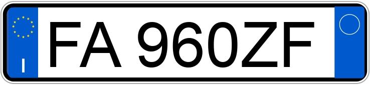 Numer rejestracyjny FA960ZF posiada FIAT Punto Evo Numer rejestracyjny FA960ZF posiada FIAT Punto Evo