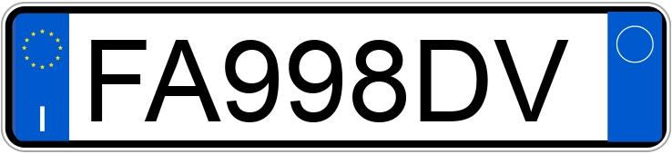 Numer rejestracyjny FA998DV posiada MINI Mini 4a serie Numer rejestracyjny FA998DV posiada MINI Mini 4a serie
