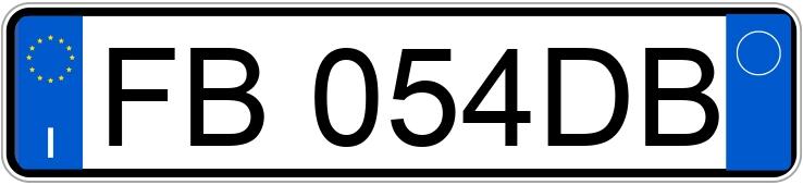 Numer rejestracyjny FB054DB posiada SEAT Ibiza 4a serie Numer rejestracyjny FB054DB posiada SEAT Ibiza 4a serie