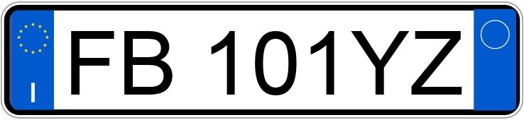 Numer rejestracyjny FB101YZ posiada VOLKSWAGEN Golf 7a serie