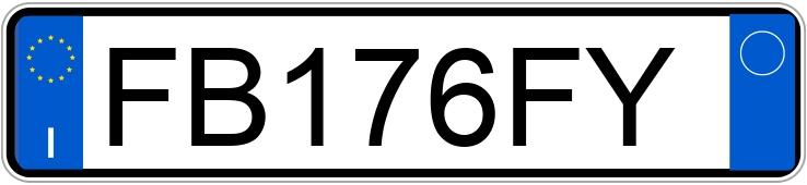 Numer rejestracyjny FB176FY posiada MERCEDES Classe A