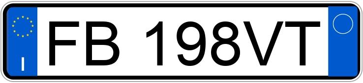 Numer rejestracyjny FB198VT posiada OPEL Astra 4a serie