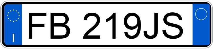 Il numero di registrazione FB219JS ha NISSAN NISSAN X-TRAIL
