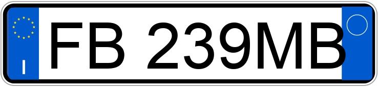Numer rejestracyjny FB239MB posiada TOYOTA TOYOTA AURIS
