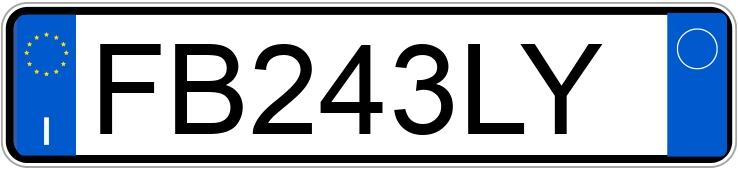 Numer rejestracyjny FB243LY posiada CITROEN C3 2a serie