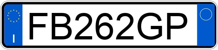 Numer rejestracyjny FB262GP posiada SEAT Ibiza 4a serie Numer rejestracyjny FB262GP posiada SEAT Ibiza 4a serie