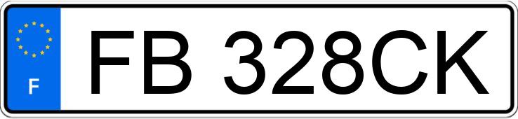 Numer rejestracyjny FB328CK posiada IVECO DAILY