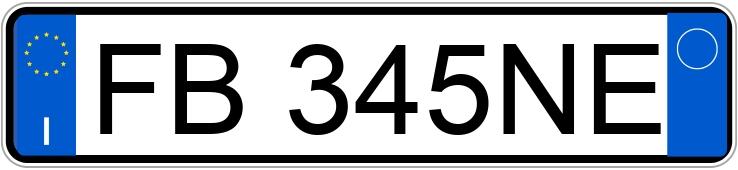 Numer rejestracyjny FB345NE posiada MERCEDES Classe C