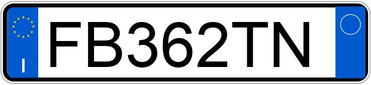 Numer rejestracyjny FB362TN posiada BMW Serie 1 Numer rejestracyjny FB362TN posiada BMW Serie 1