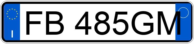 Numer rejestracyjny FB485GM posiada AUDI Q3