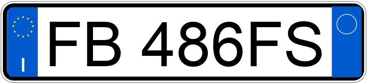 Numer rejestracyjny FB486FS posiada FORD EcoSport