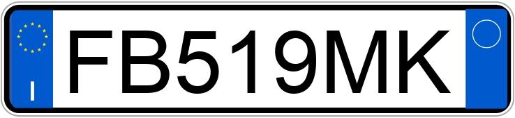 Numer rejestracyjny FB519MK posiada FIAT 500L Numer rejestracyjny FB519MK posiada FIAT 500L