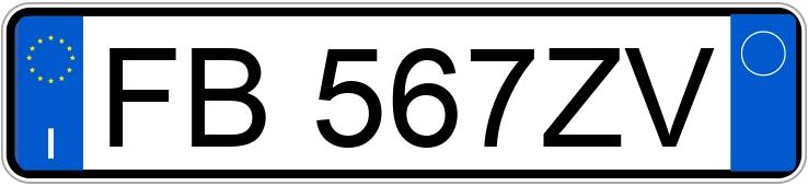 Numer rejestracyjny FB567ZV posiada CITROEN C3 2a serie