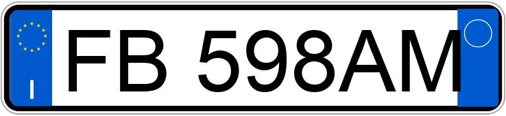 Numer rejestracyjny FB598AM posiada SMART fortwo 3as.