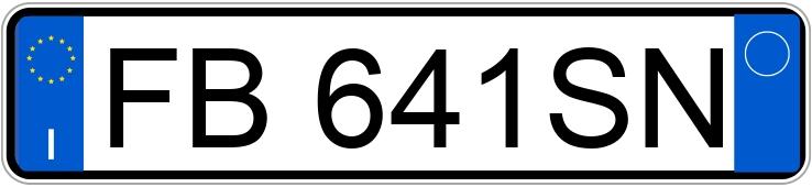 Numer rejestracyjny FB641SN posiada FIAT Doblo 3a serie