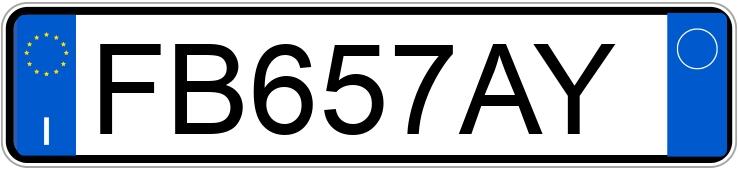 Numer rejestracyjny FB657AY posiada MERCEDES Classe A