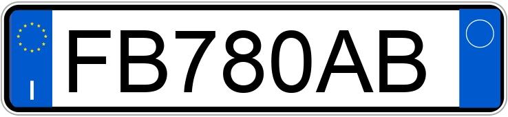 Numer rejestracyjny FB780AB posiada VOLVO XC70