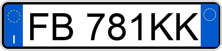 Numer rejestracyjny FB781KK posiada FORD Kuga 2a serie