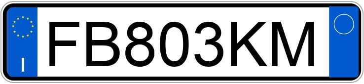 Numer rejestracyjny FB803KM posiada FIAT 500X Numer rejestracyjny FB803KM posiada FIAT 500X