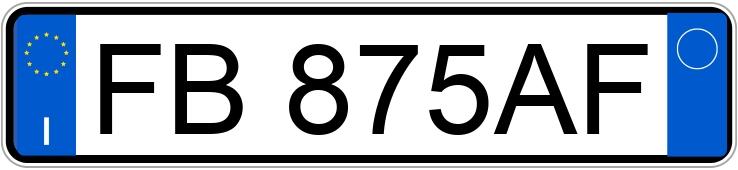 Il numero di registrazione FB875AF ha CITROEN C3