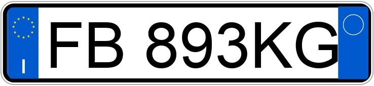 Numer rejestracyjny FB893KG posiada BMW Serie 3 Numer rejestracyjny FB893KG posiada BMW Serie 3