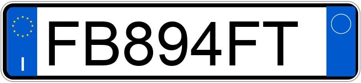 Numer rejestracyjny FB894FT posiada NISSAN Qashqai 2a serie