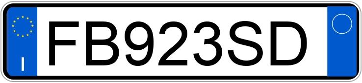 Numer rejestracyjny FB923SD posiada OPEL Corsa 5a serie Numer rejestracyjny FB923SD posiada OPEL Corsa 5a serie