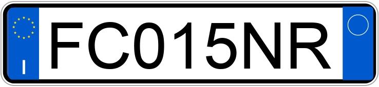 Numer rejestracyjny FC015NR posiada TOYOTA Verso