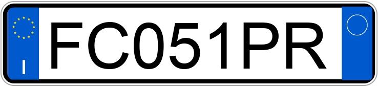 Numer rejestracyjny FC051PR posiada AUDI A6 4a serie