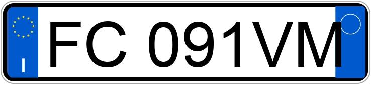 Numer rejestracyjny FC091VM posiada JEEP Renegade