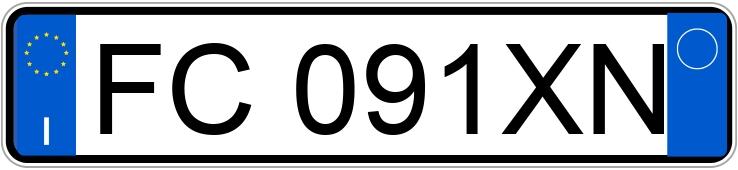Numer rejestracyjny FC091XN posiada RENAULT Scenic 3a serie