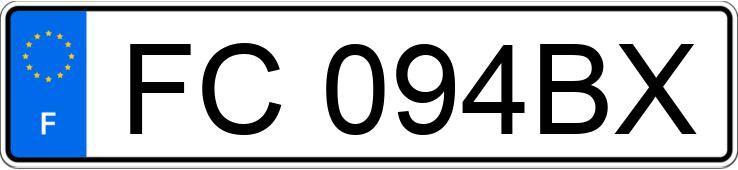 Numer rejestracyjny FC094BX posiada MERCEDES CLASSE A IV