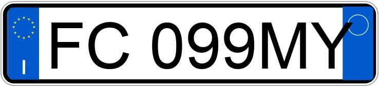 Numer rejestracyjny FC099MY posiada VOLKSWAGEN Golf 7a serie Numer rejestracyjny FC099MY posiada VOLKSWAGEN Golf 7a serie