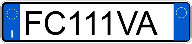 Numer rejestracyjny FC111VA posiada PEUGEOT 108