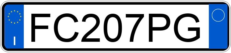 Numer rejestracyjny FC207PG posiada PEUGEOT 208 1o serie Numer rejestracyjny FC207PG posiada PEUGEOT 208 1o serie