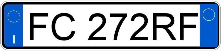 Numer rejestracyjny FC272RF posiada PEUGEOT 208 1o serie