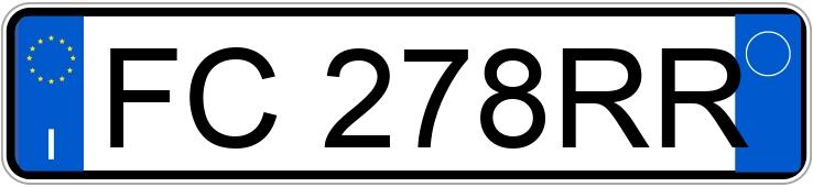 Numer rejestracyjny FC278RR posiada DACIA Sandero 2a serie Numer rejestracyjny FC278RR posiada DACIA Sandero 2a serie