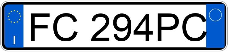 Numer rejestracyjny FC294PC posiada SUZUKI Jimny 3a serie