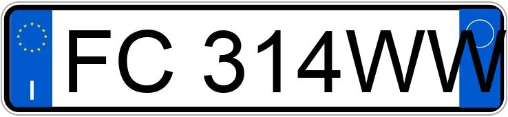 Numer rejestracyjny FC314WW posiada MINI Mini Clubman