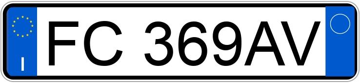 Numer rejestracyjny FC369AV posiada LAND ROVER Discovery Sport