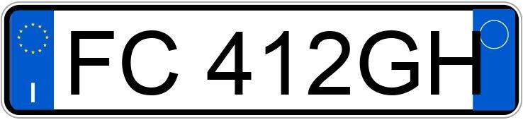 Numer rejestracyjny FC412GH posiada OPEL Zafira 3a serie