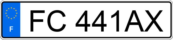 Die Registrierungsnummer FC441AX hat VOLKSWAGEN POLO VI