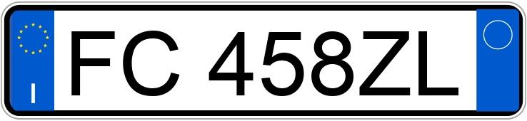 Numer rejestracyjny FC458ZL posiada KIA Rio 3a serie