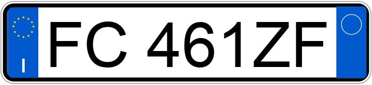 Numer rejestracyjny FC461ZF posiada FORD Focus 3a serie