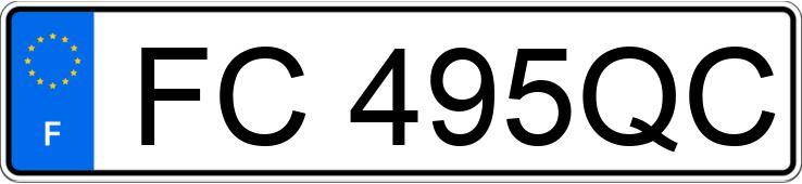 Numer rejestracyjny FC495QC posiada CITROEN C3 AIRCROSS