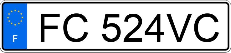 Numer rejestracyjny FC524VC posiada RENAULT CLIO IV